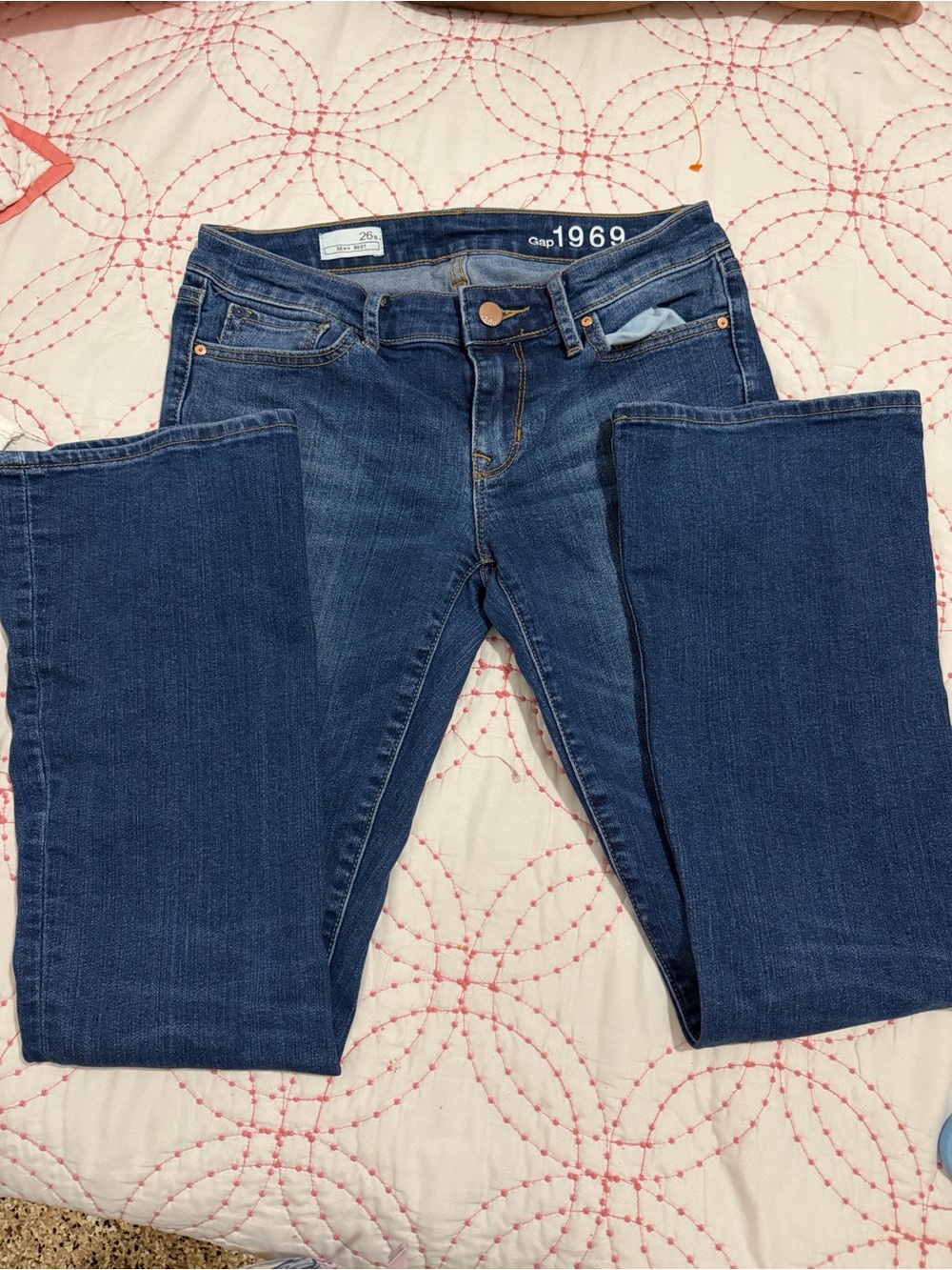 Gap 1969 Women's Dark Blue Bootcut Jeans